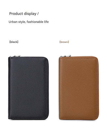 Premium RFID Leather Passport Holder Image 9