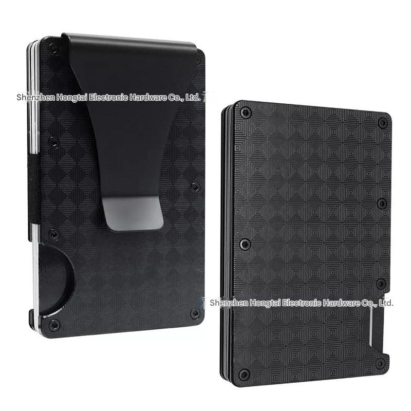 Stylish carbon fiber wallet image 2