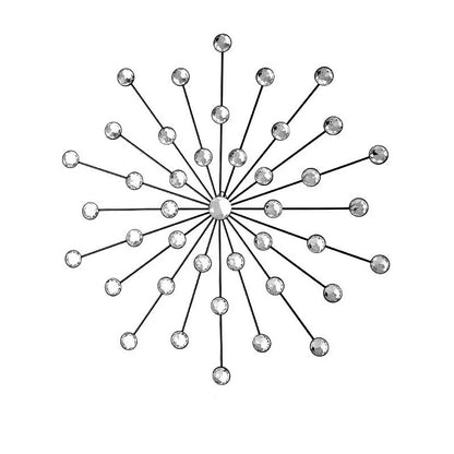 Modern Minimalist Wall Clock with Iron Design Image 1