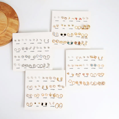 Stunning Pearl Earrings Set Image 5