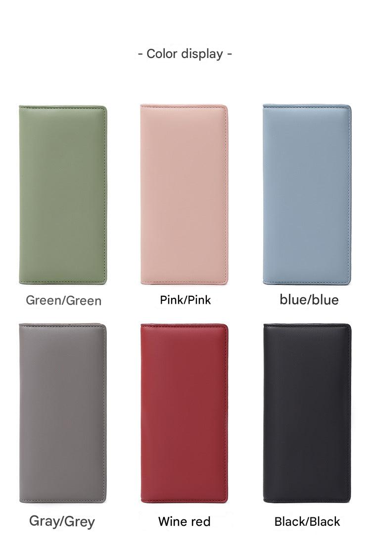 RFID blocking wallet in green color
