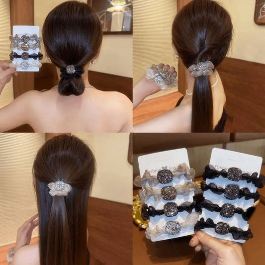 Elegant hairband showcased