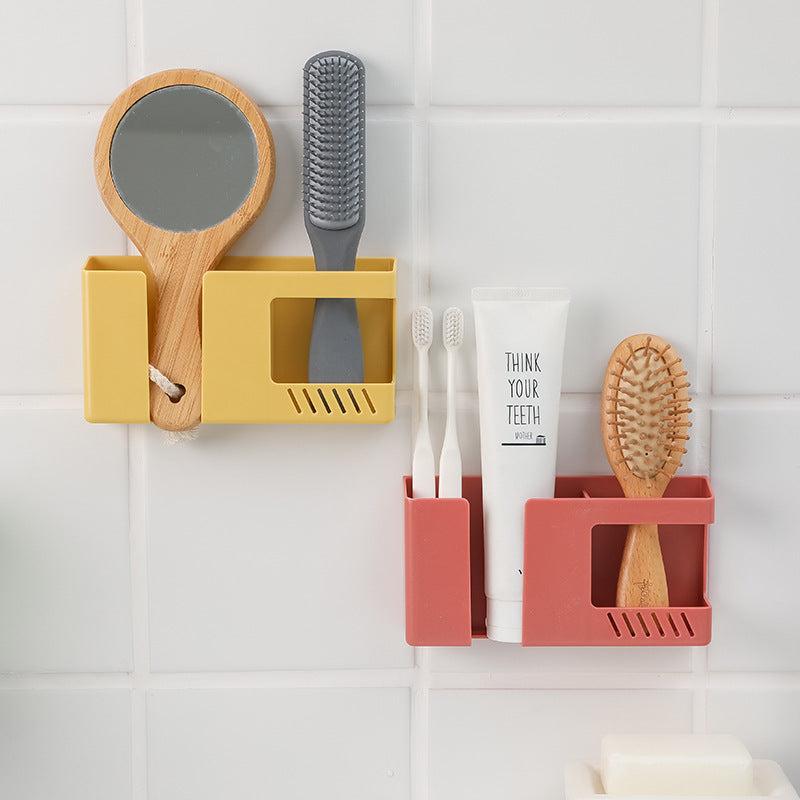 Wall-mounted organizer storage box for remotes