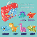 Colorful Box Dinosaur World + Storage Bag Included (Pack of 1)