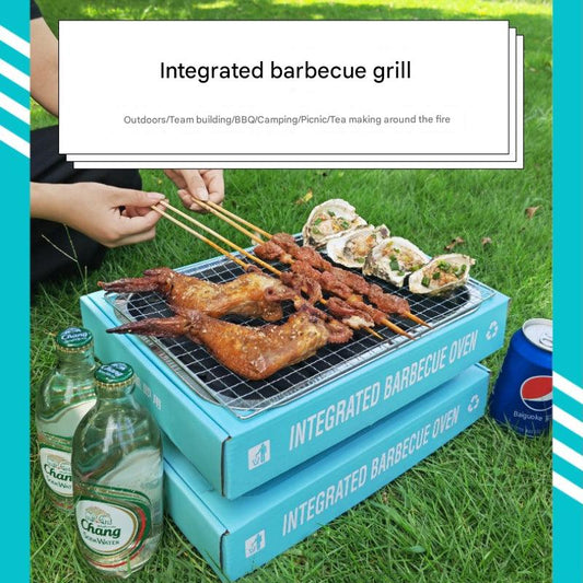 Outdoor grill setup image 3