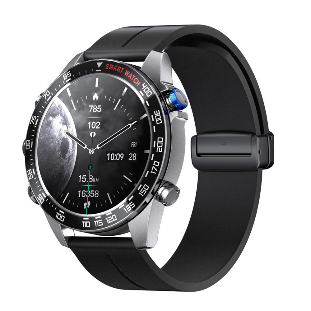 Smartwatch Back View Showing Sensors