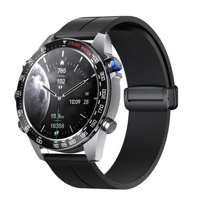 Smartwatch Back View Showing Sensors