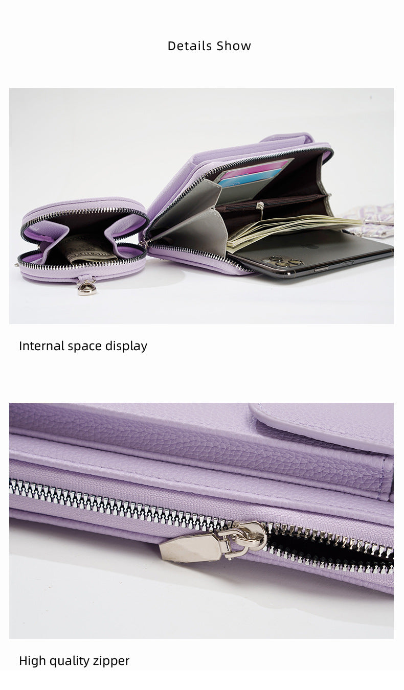 Women's Crossbody Bag in Pink