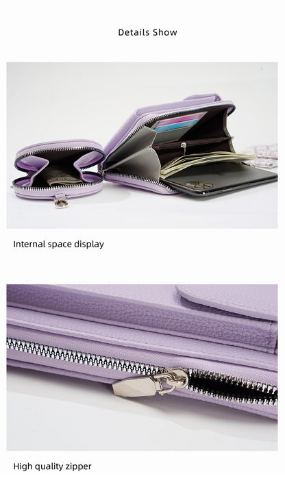 Women's Crossbody Bag in Pink