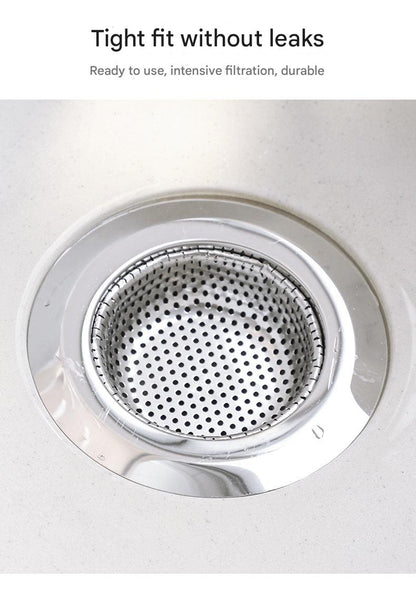 Efficient food waste management with sink strainer