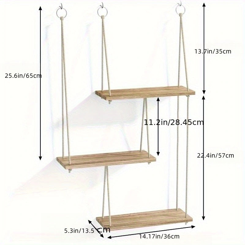 Stylish Cotton Rope Rack Image 4