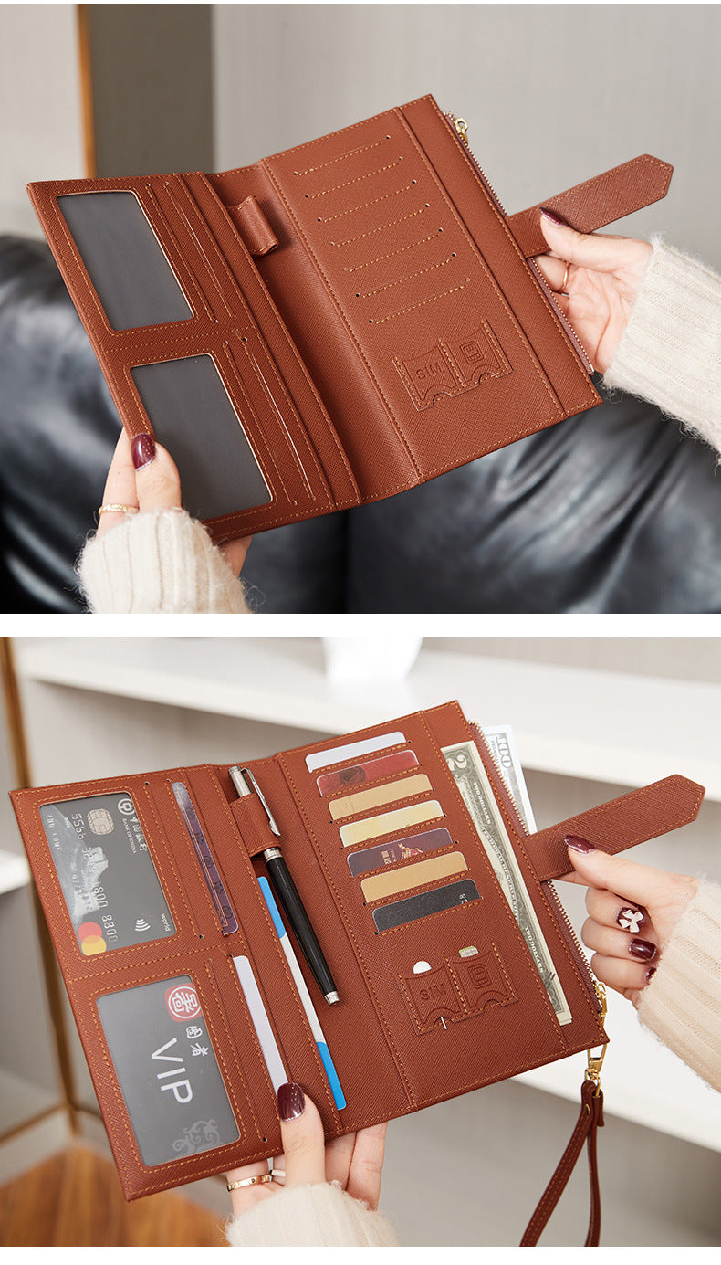 durable passport holder in black image 3