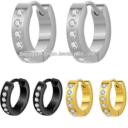 Durable and lightweight geometric earrings for everyday wear