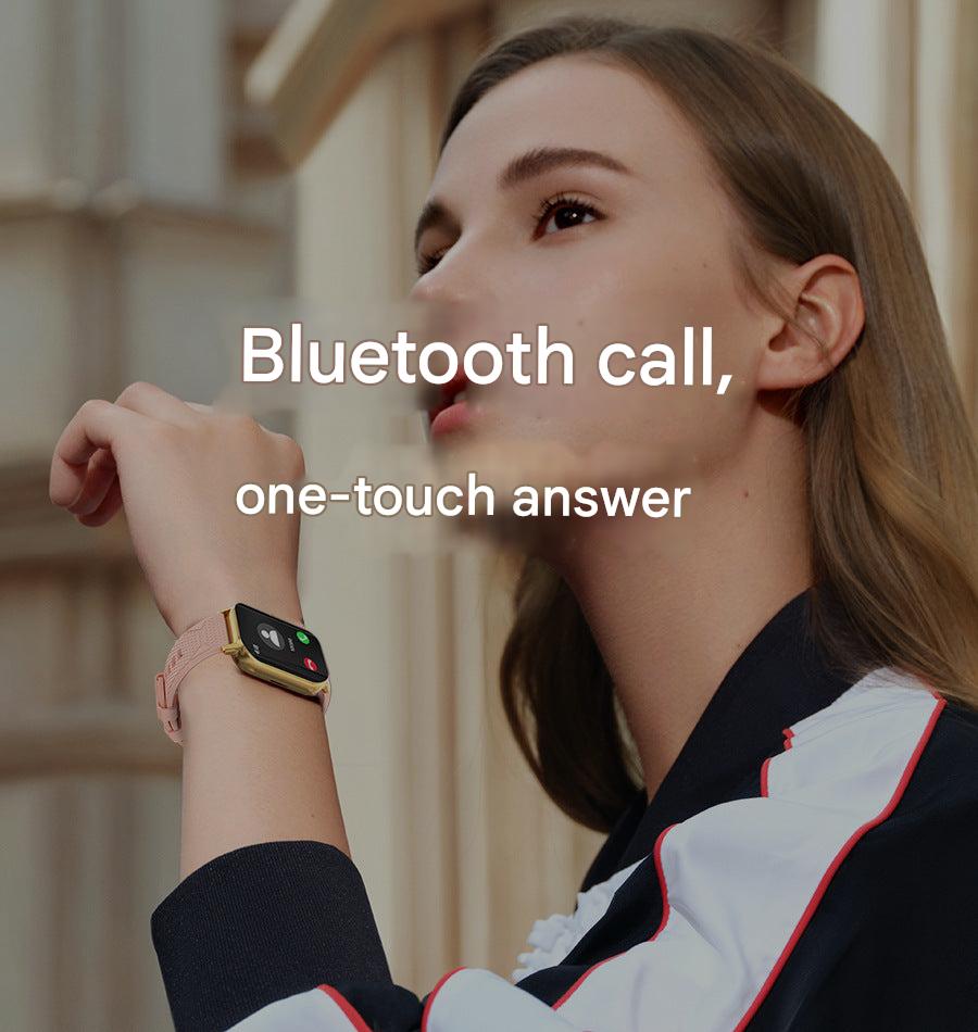 F12 Smartwatch close-up of button functions image 10