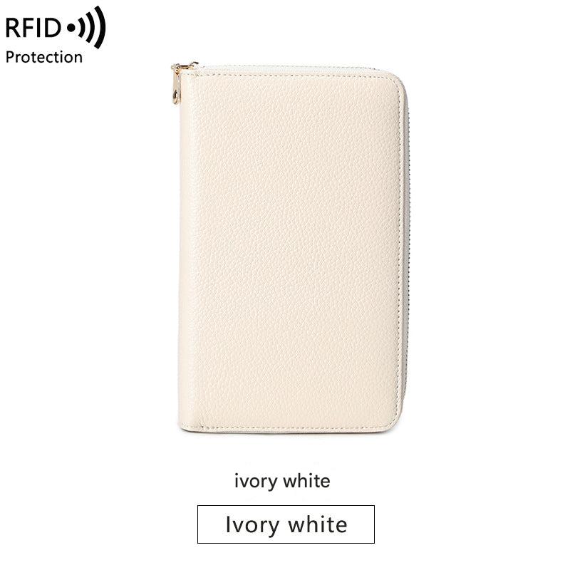 Premium RFID Leather Passport Holder Image 5
