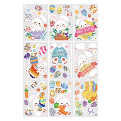 Easter Bunny window sticker design 4