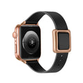 Black (rose gold buckle)