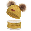 Double Pom-Pom Yellow Set