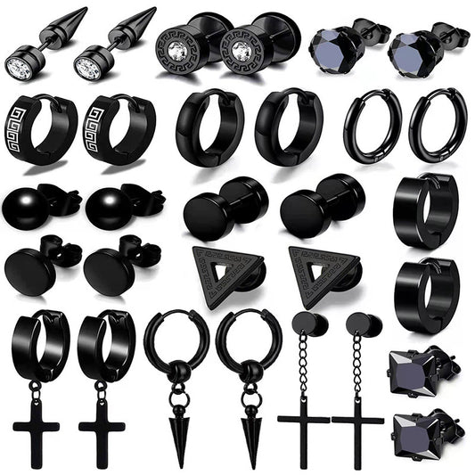 unisex fashion ear studs set