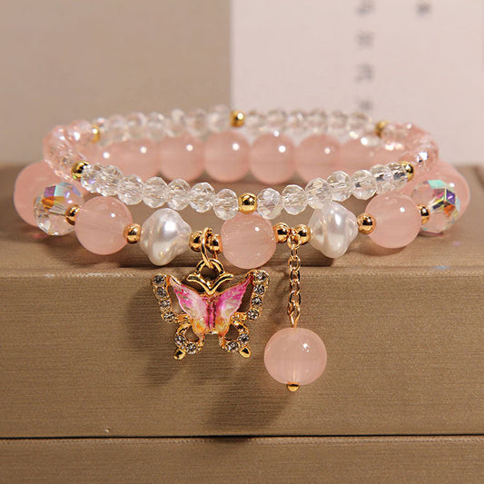Butterfly Crystal Bracelet Image 4