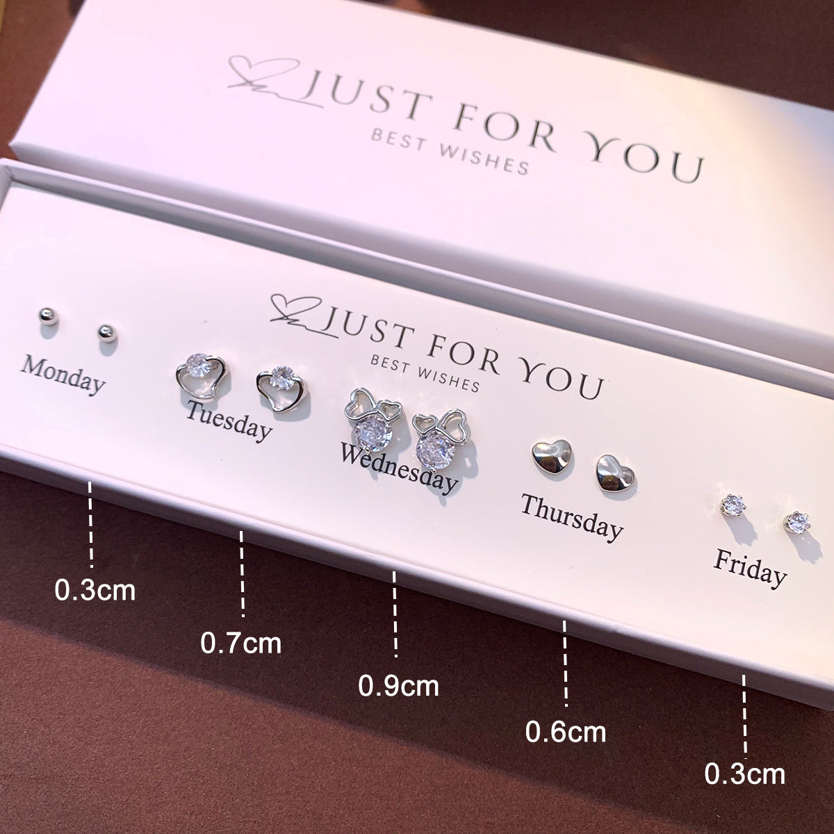 Adorable earrings gift image 6