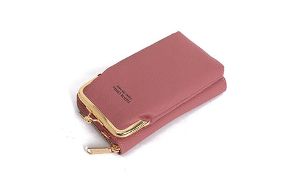 Stylish Mini Women's Phone Wallet Bag - Side View