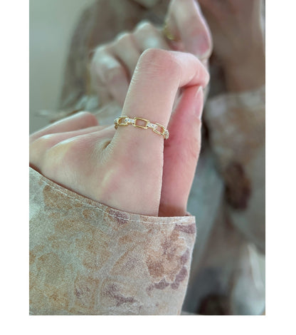 Adjustable butterfly ring for women - image 3