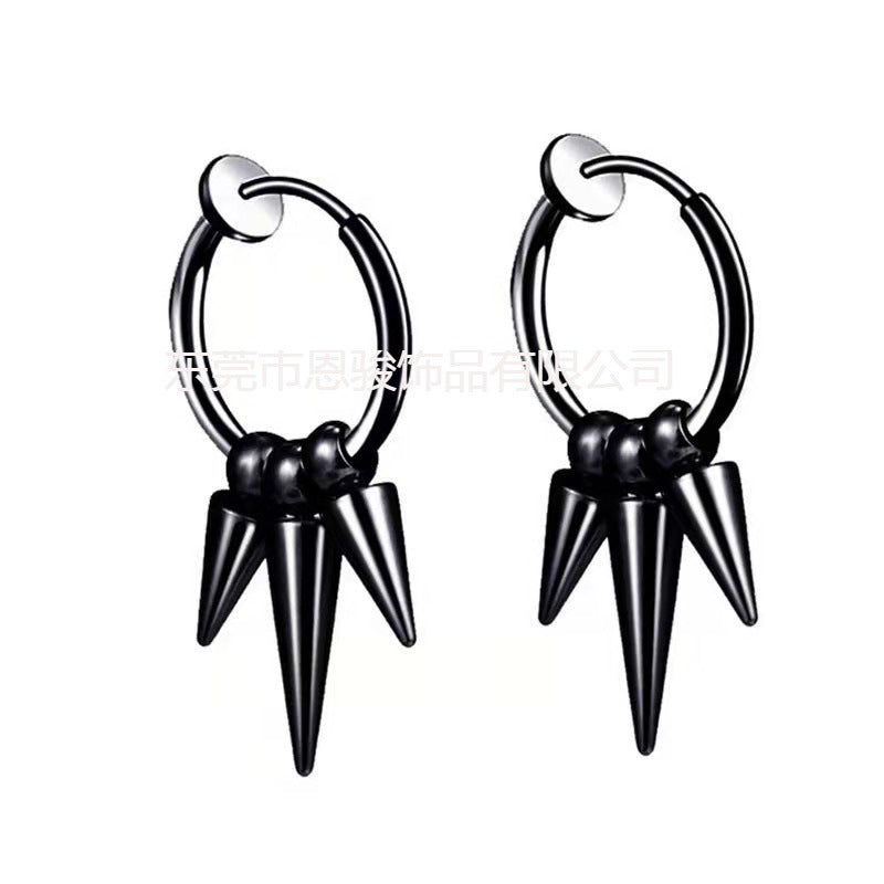 Easy to maintain stainless steel earrings - image 10