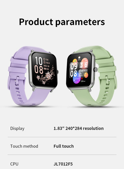 Waterproof smartwatch for fitness tracking