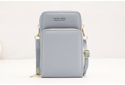 Green durable phone holder bag