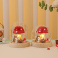 Rabbit Mushroom Lamp Finished Product