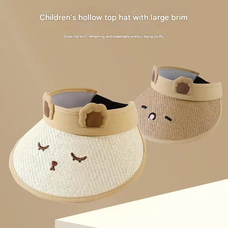 Kids sun hat with cartoon design image 1