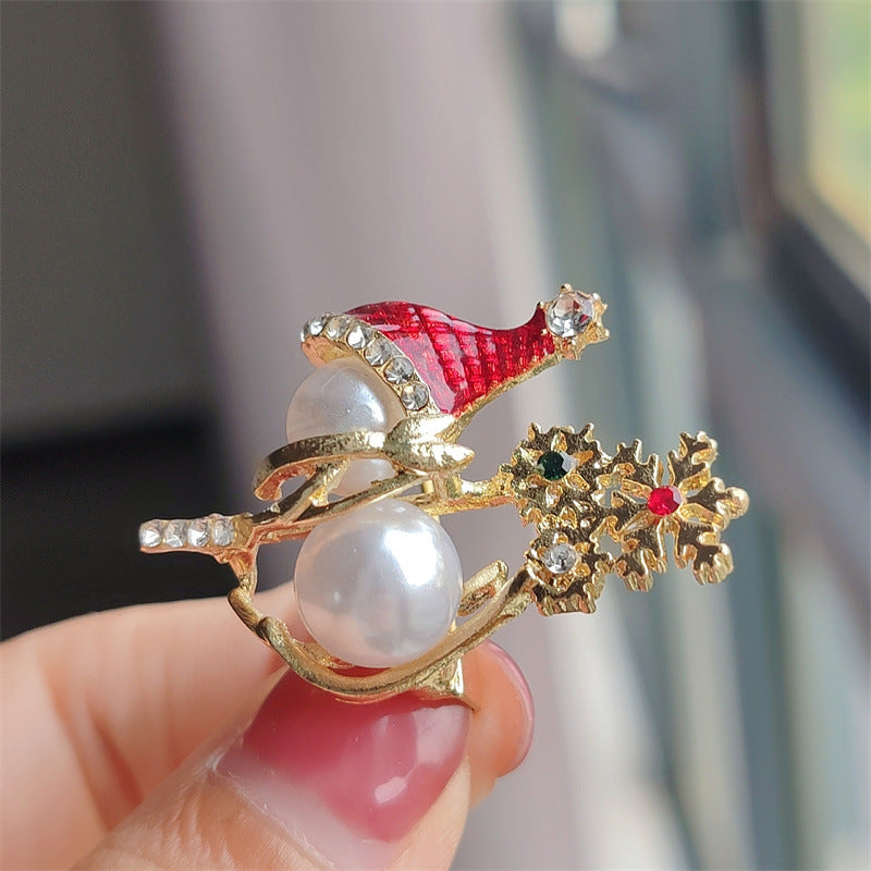 Snowman Brooch Gift Idea for Christmas
