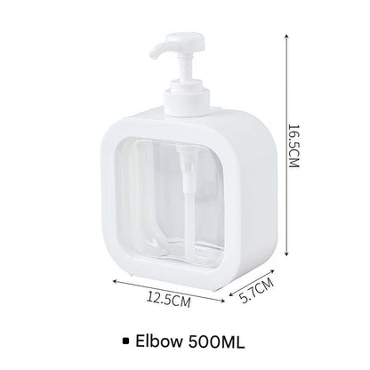 Travel-friendly liquid soap pump