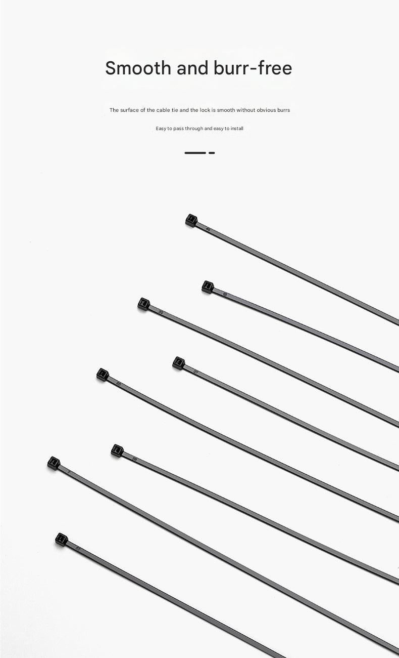 Organized cables with nylon ties - image 4