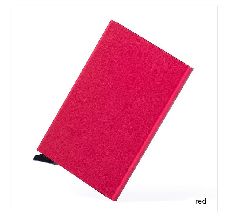 RFID card holder - front view