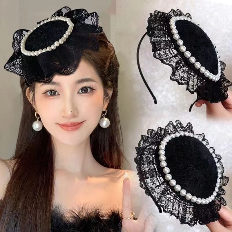 Fashionable Wide-Brim Headband Image 5