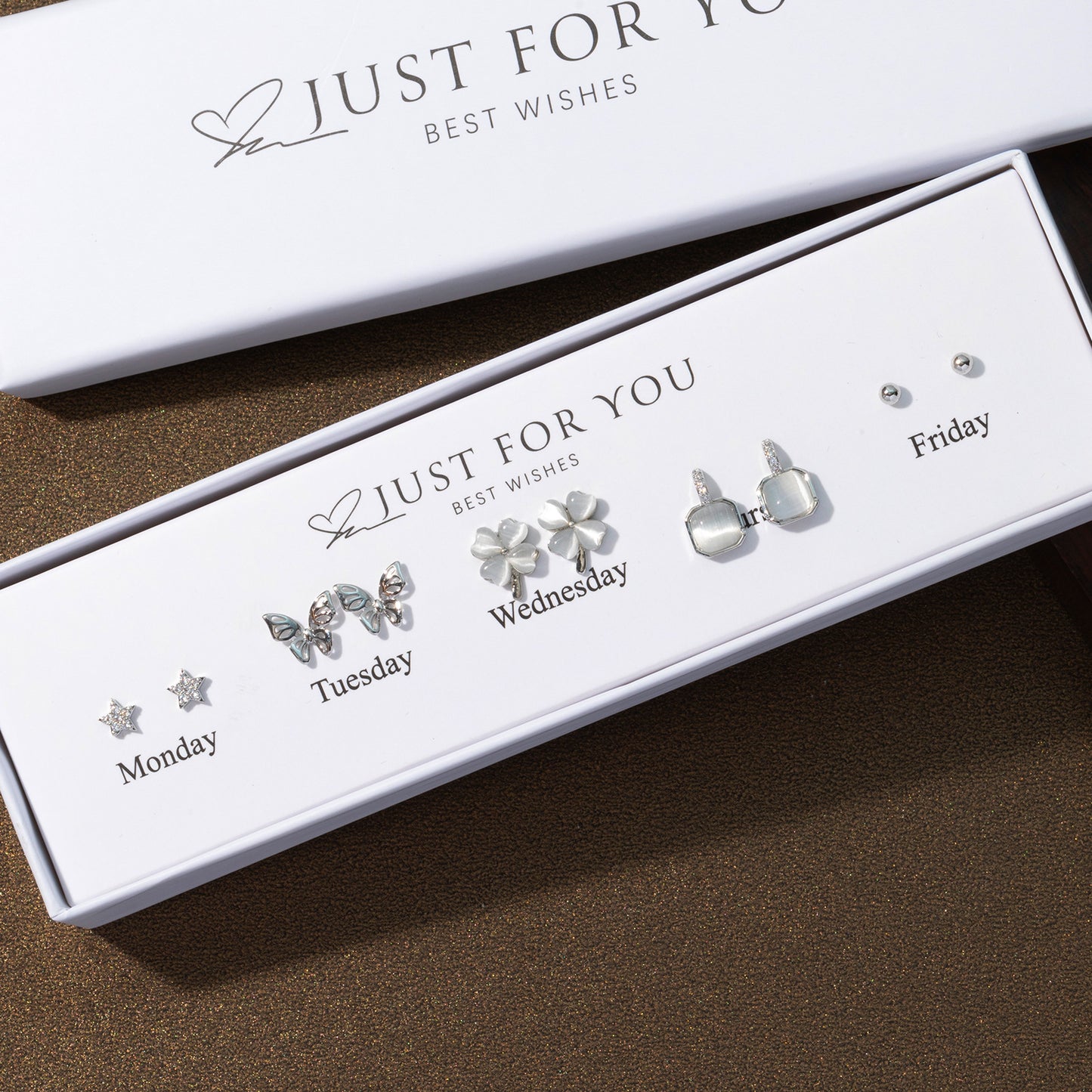 hypoallergenic silver earrings image 5