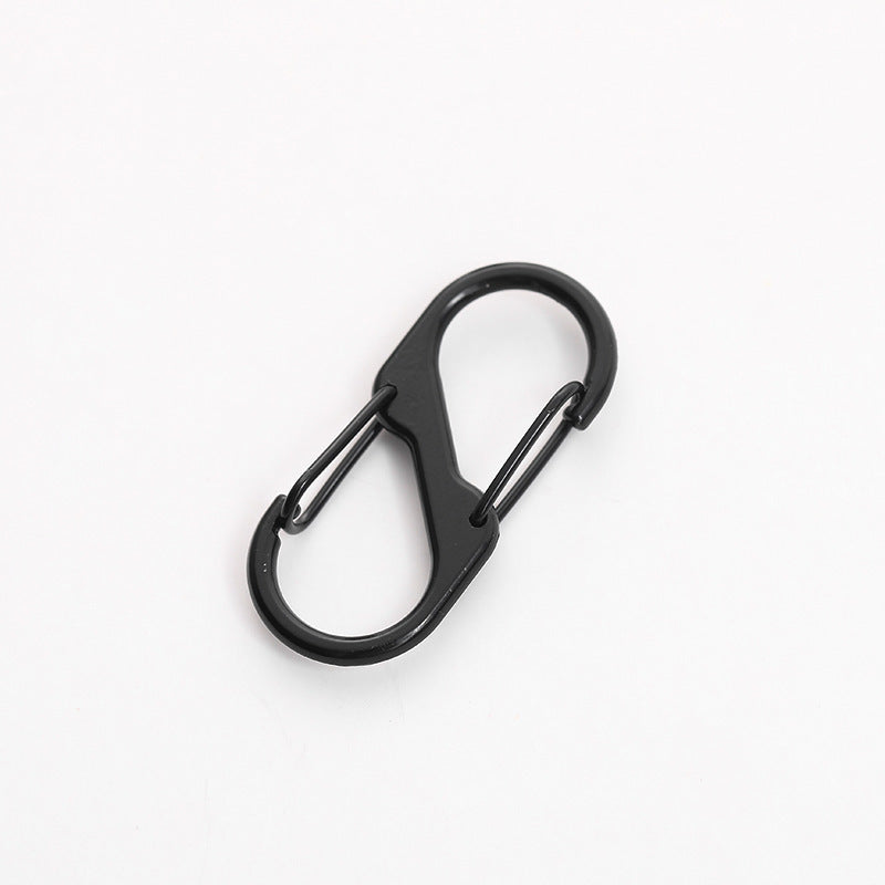 Mini alloy buckle for climbing gear attachment