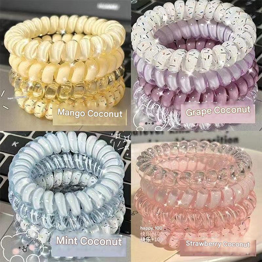 Green Grape high elasticity hair tie