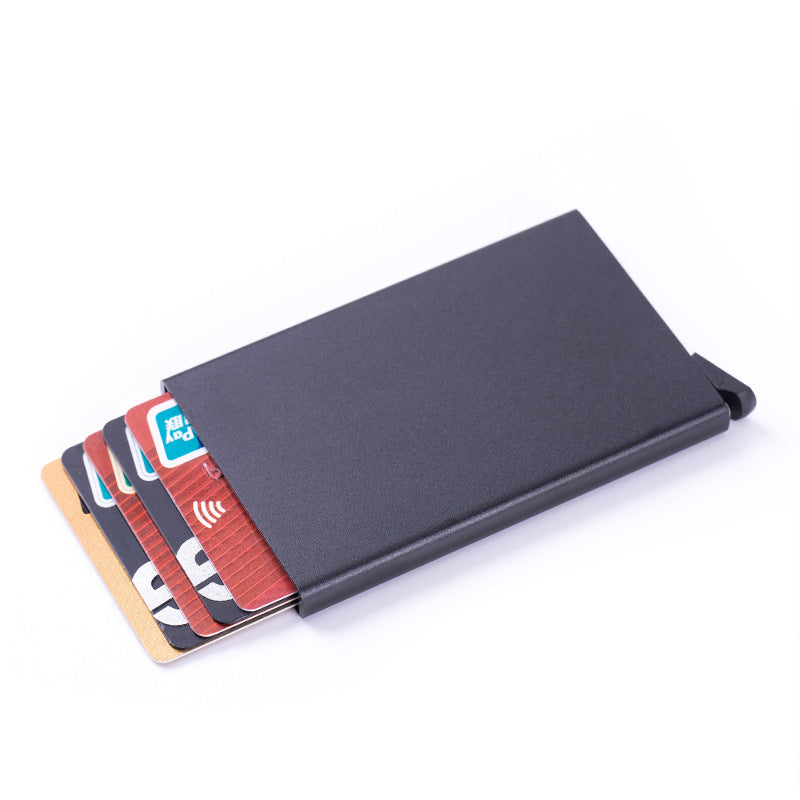 RFID card holder in red color