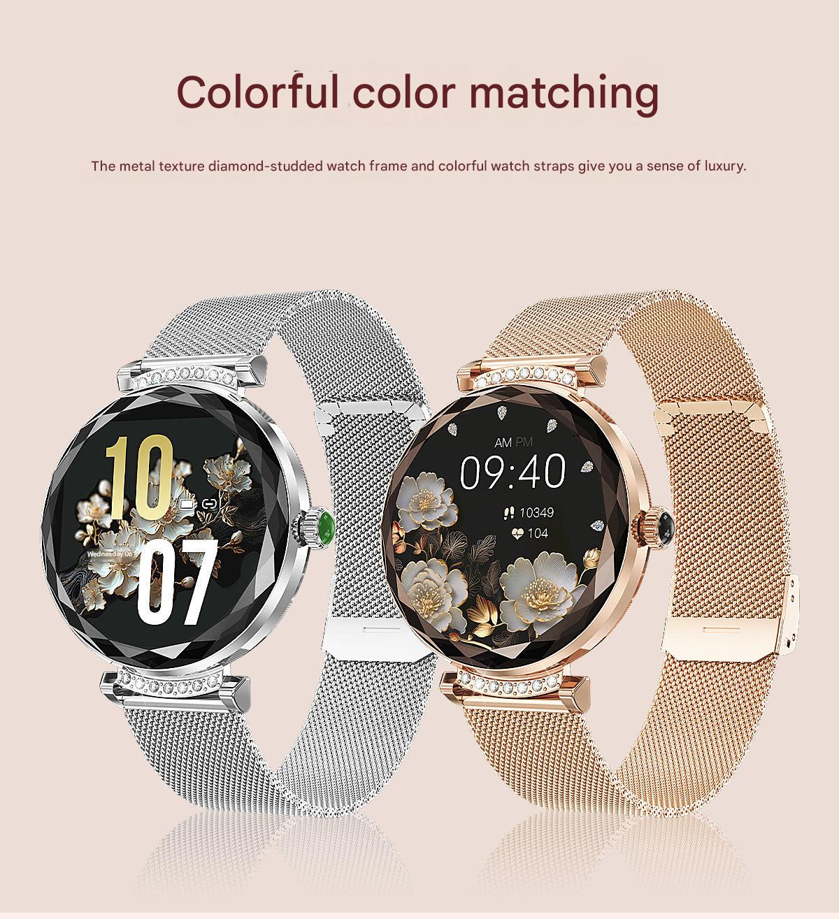 AMOLED screen smart band for health monitoring