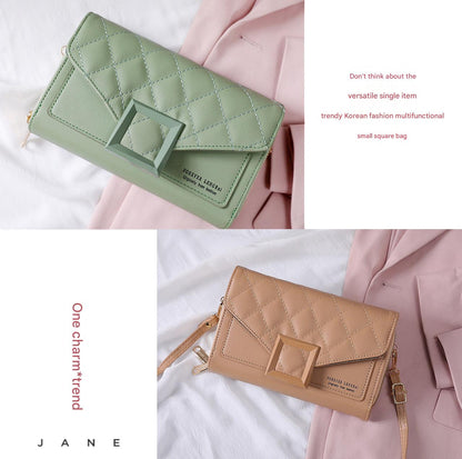 quilted mini shoulder bag light pink