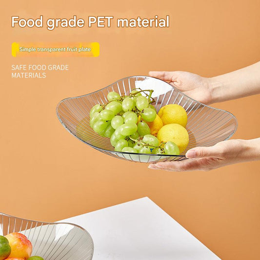 Transparent candy serving dish