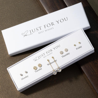 elegant gift box earrings image 8
