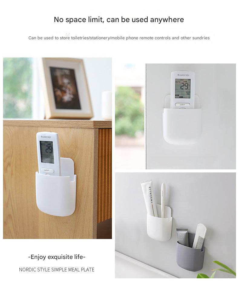 Durable PP remote control organizer hanging on the wall
