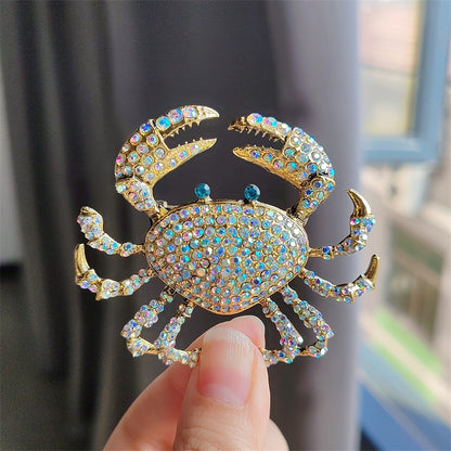 Stylish Alloy Crab Brooch 3