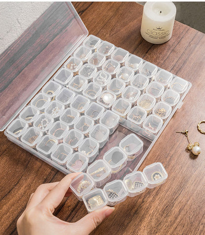clear storage box for nail art supplies