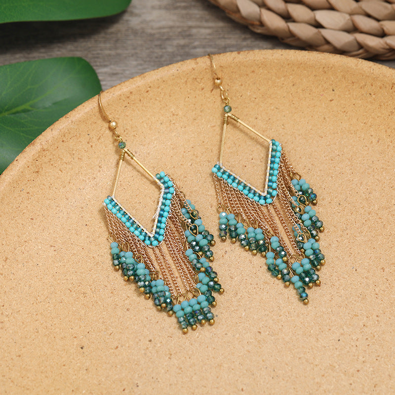 Lightweight alloy earring design image 8