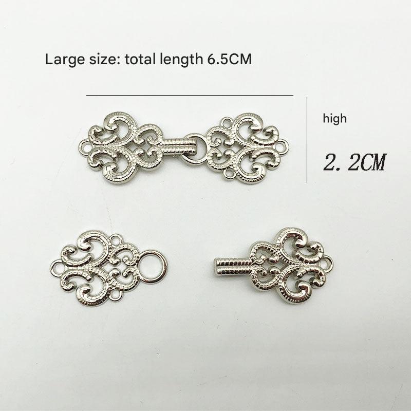 Antique bronze clasp for traditional outfits